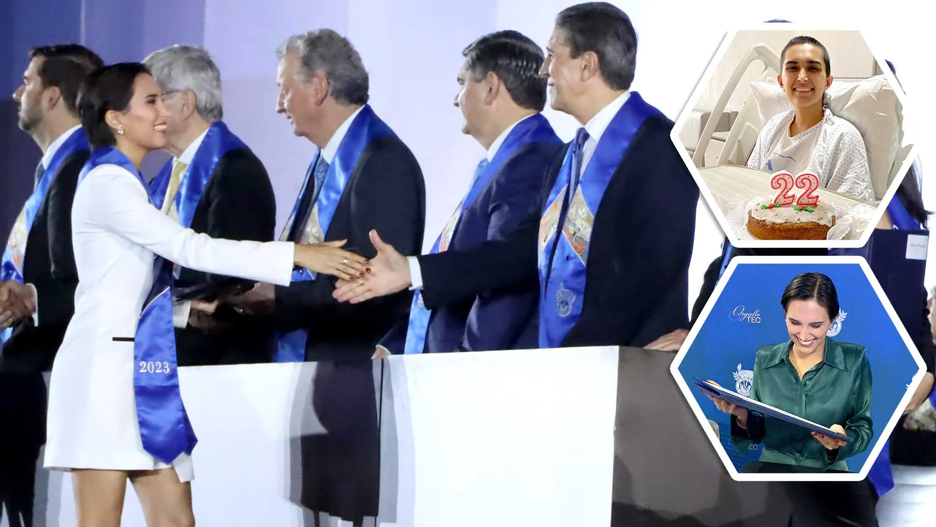 Jimena González, egresada del campus Monterrey quien vivió un derrame cerebral durante su intercambio académico en París.