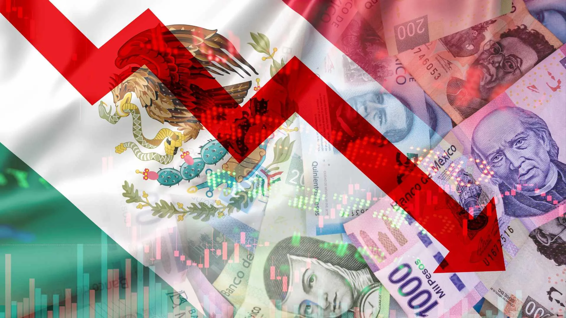 ilustración del panorama económico y político de México en 2024