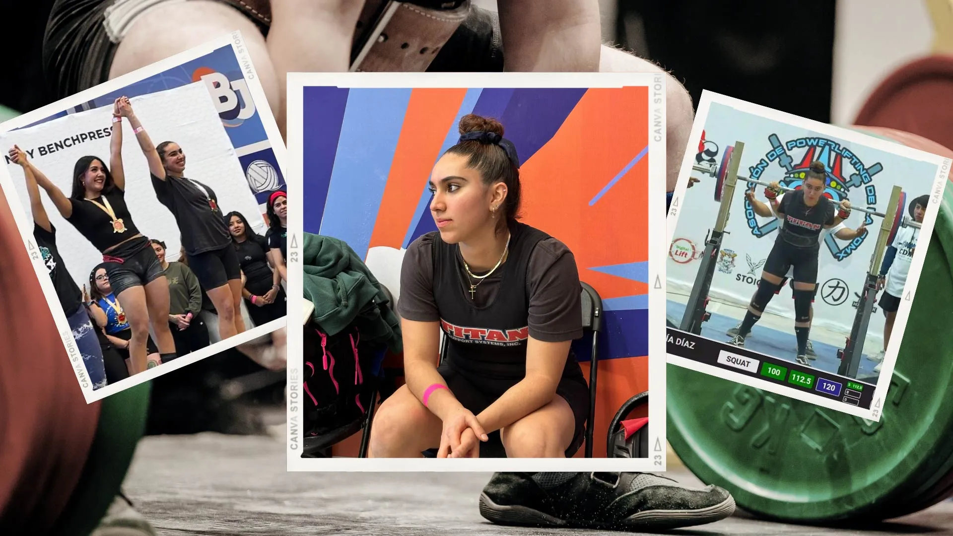 Zazil García, powerlifter y estudiante de Tec campus Ciudad de México