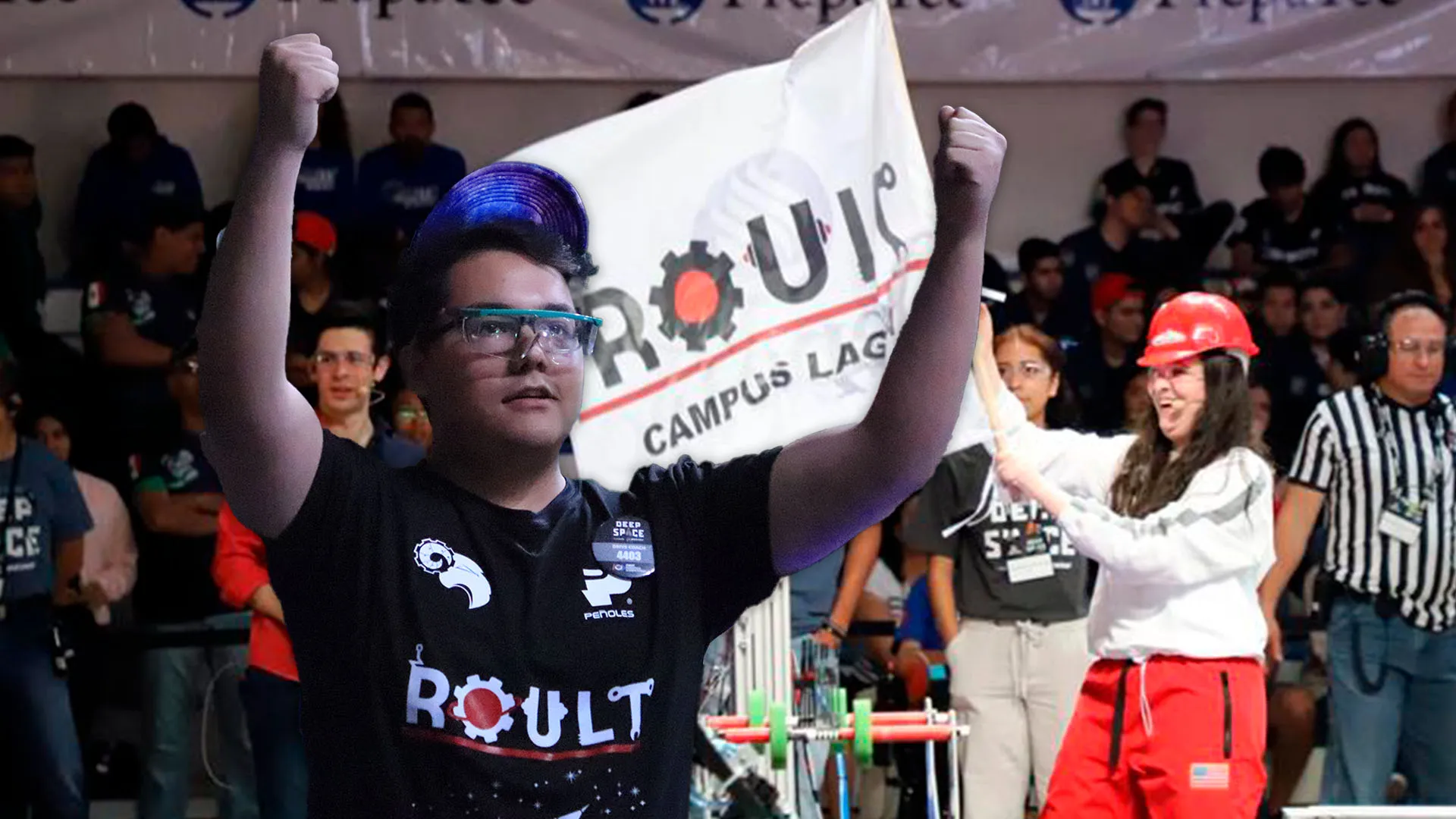 De estudiante y participante de equipo de robótica a mentor egresado de profesional