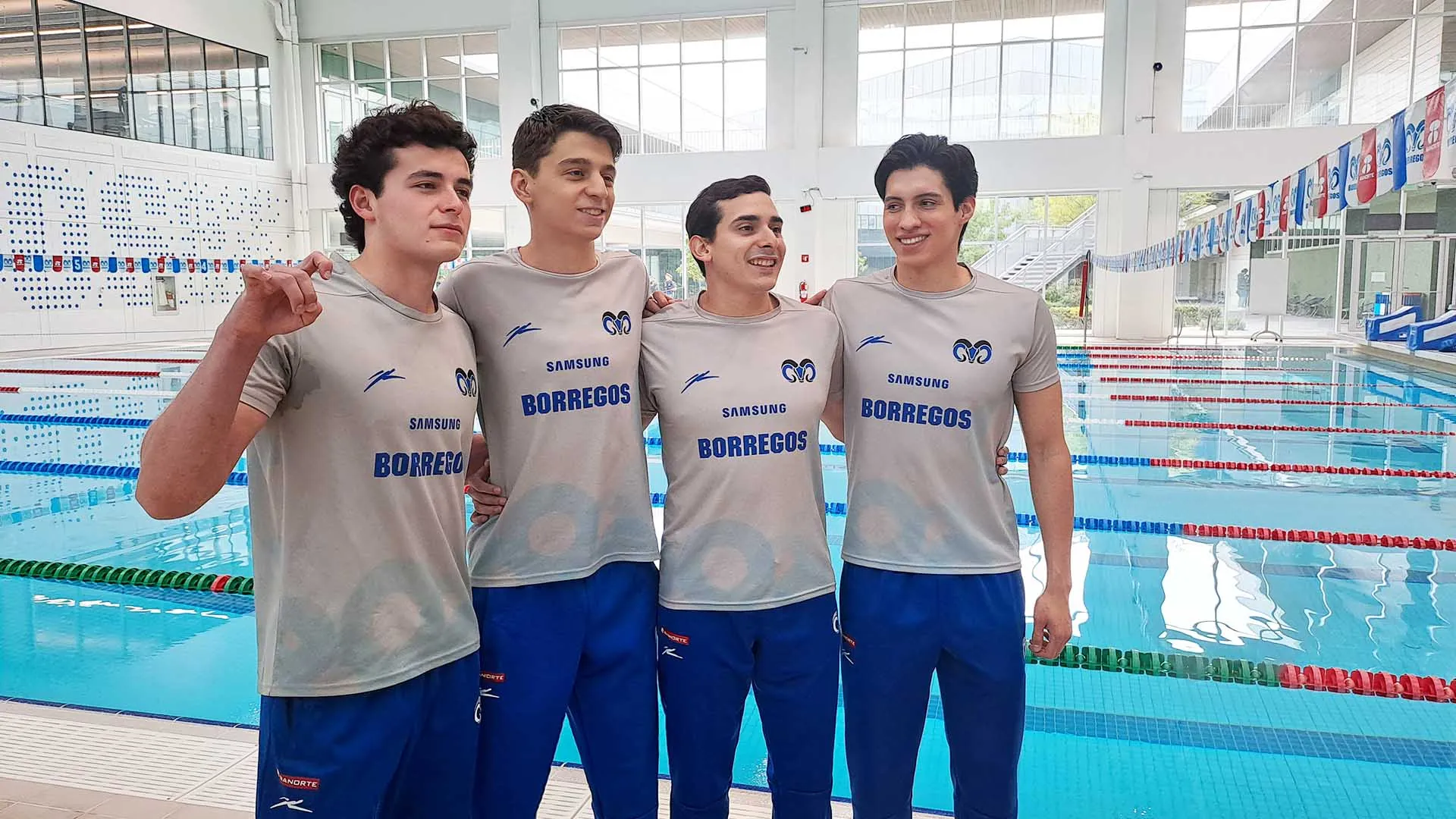 Trabajo en equipo: clave para conseguir récord mexicano de natación