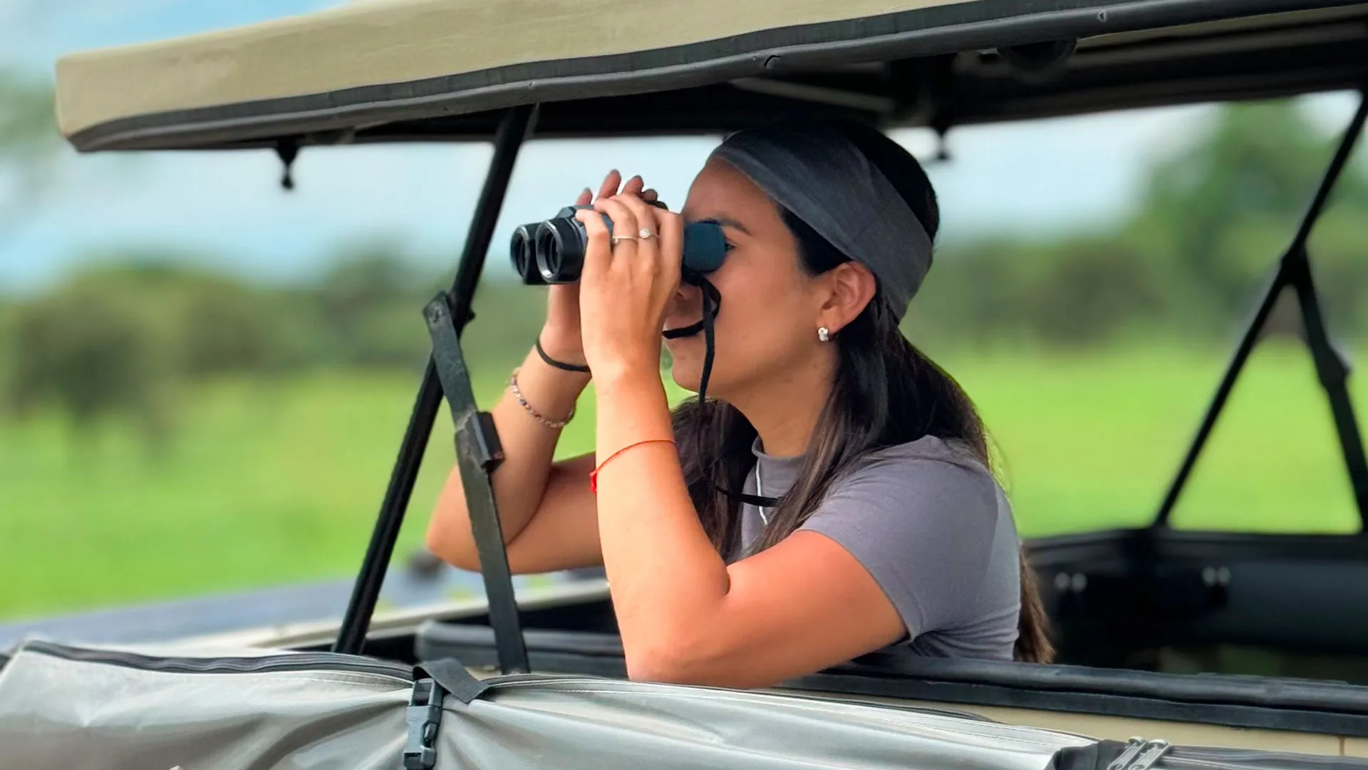 Sofía de travesía exatec y nómada digital en un viaje por África