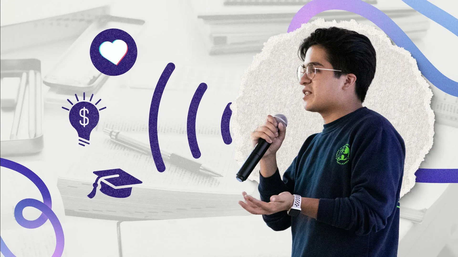 Diego Salazar, estudiante Tec y tiktoker