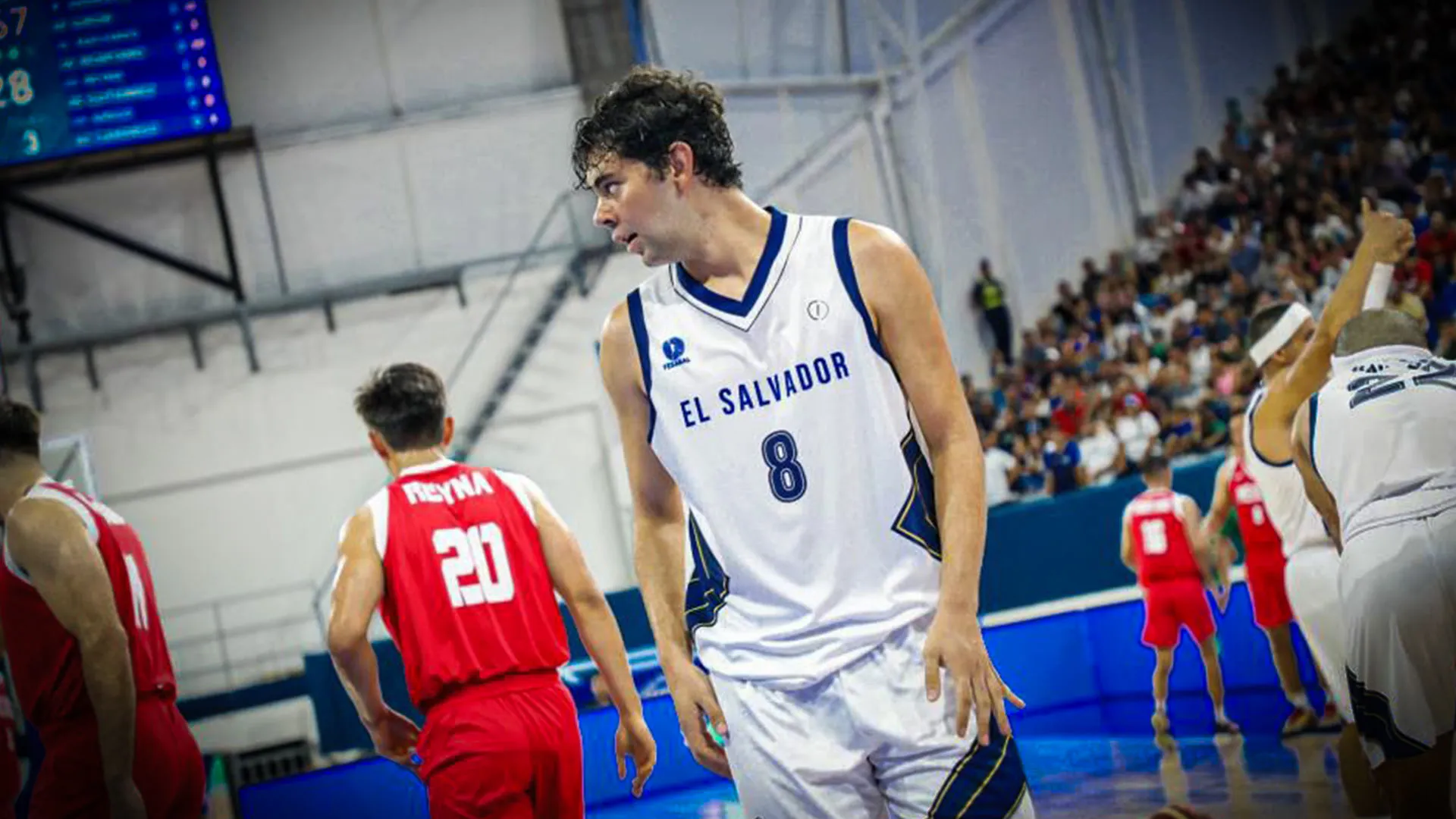 Borrego Tec juega con selección de básquetbol de El Salvador