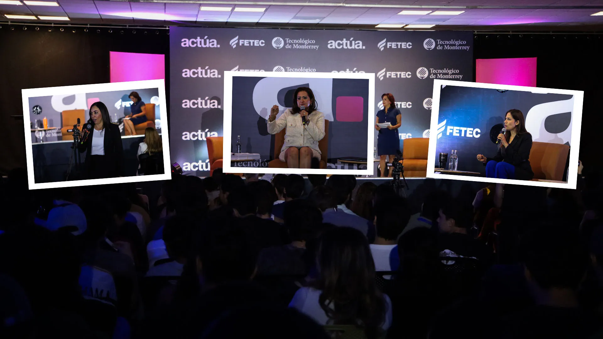 Diálogo con candidatas a gobernatura Guanajuato en Foro Actúa