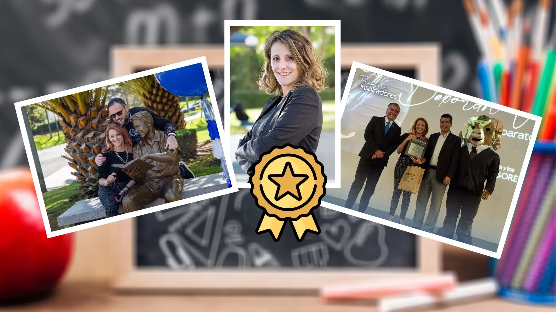 La profesora Deborah recibió la distinción del Círculo de Profesores Destacados 2023