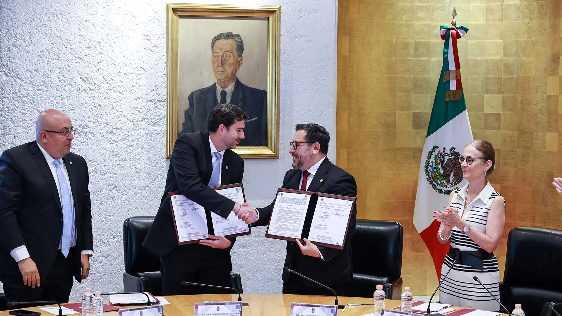 Acuerdo de colaboración Tec e IPN