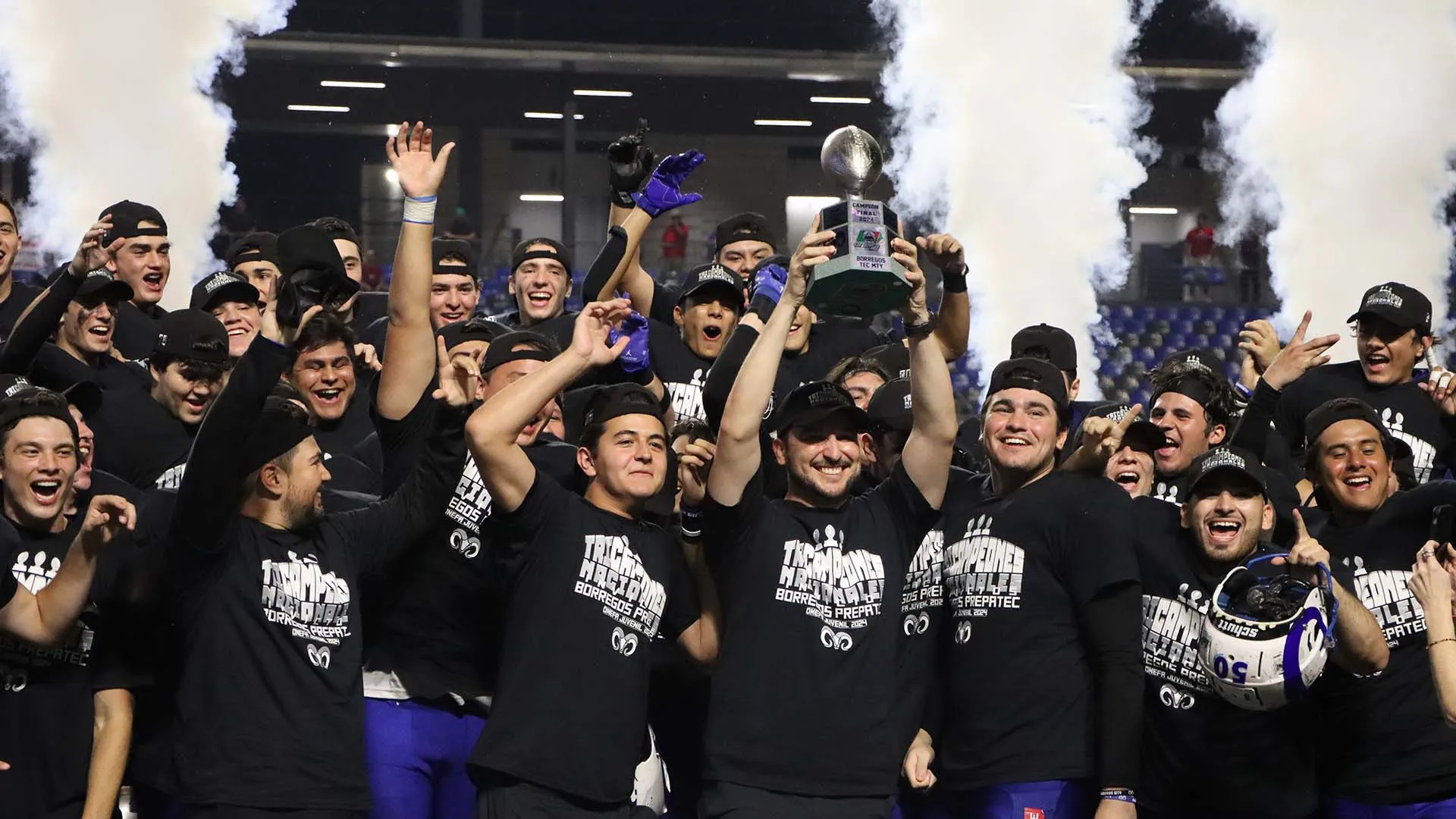 Borregos de PrepaTec Mty ¡tricampeones de ONEFA Juvenil!