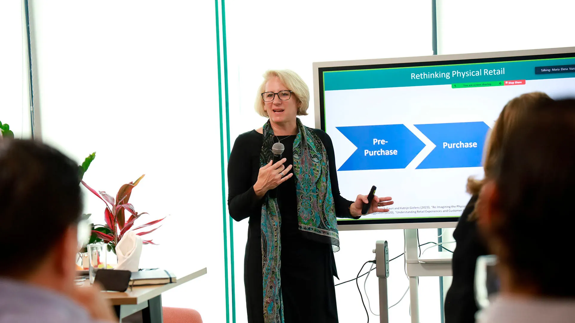 Inteligencia artificial para retailing, ponencia en el Tec Guadalajara. 