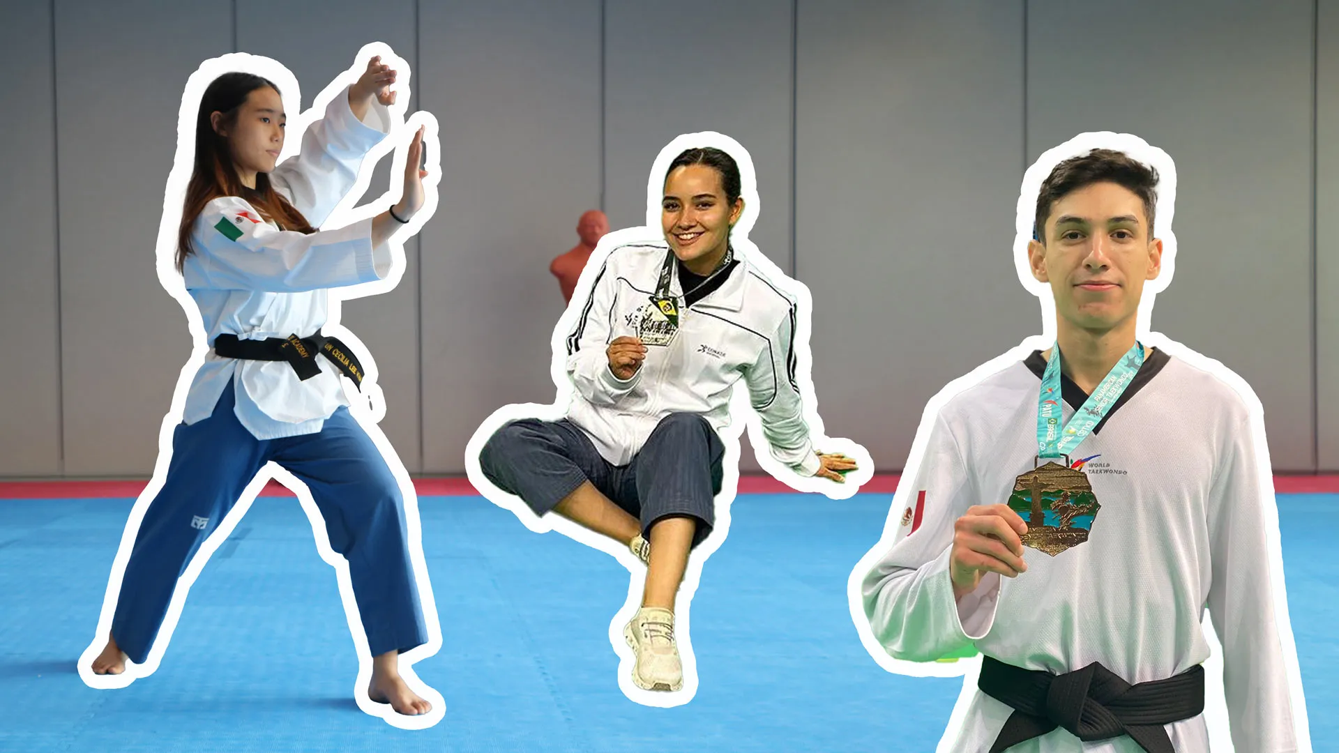 Los taekwondoínes de Borregos Monterrey obtuvieron 4 medallas del Panamericano de Brasil.
