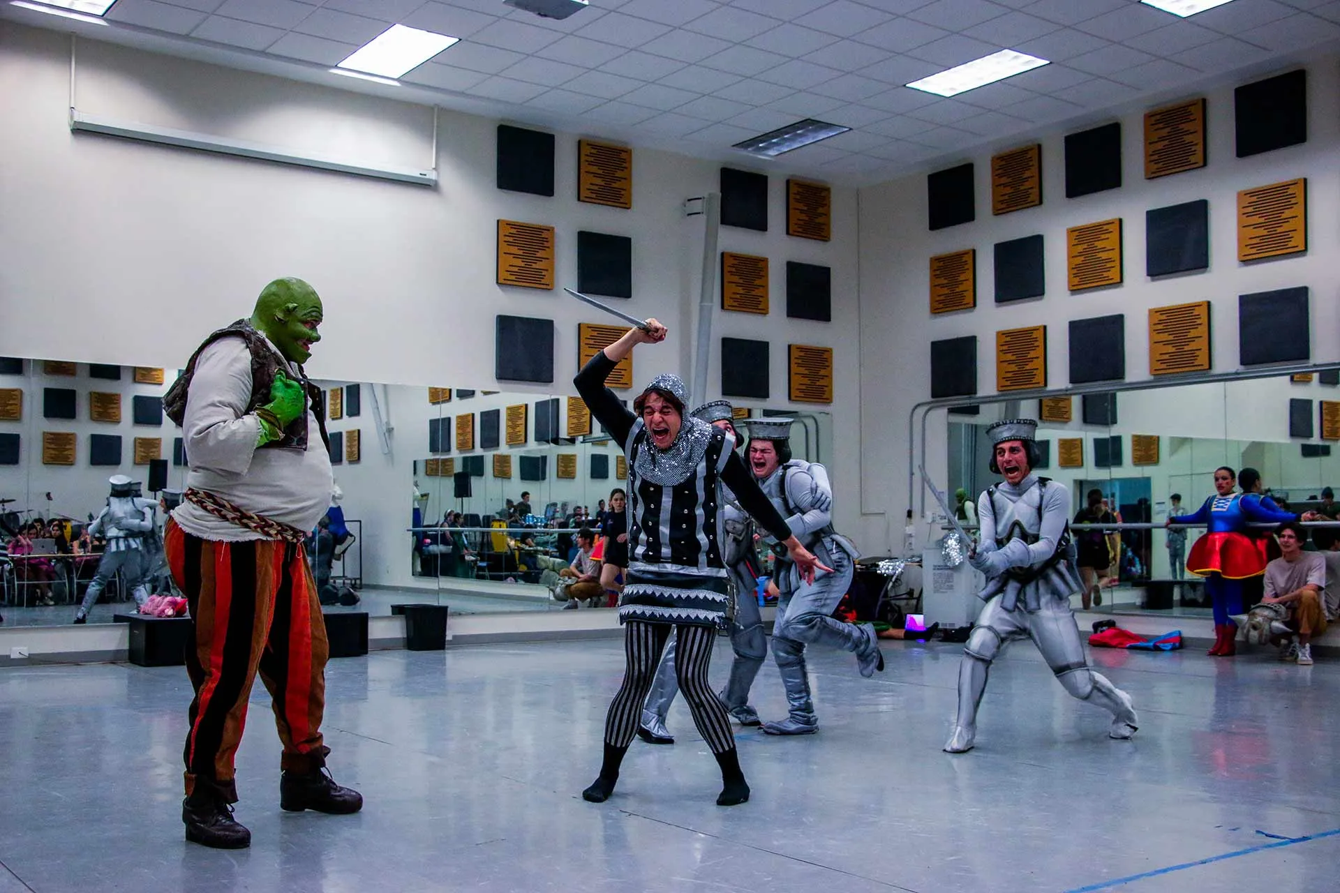 Shrek, el musical, presentado en el Tec Guadalajara.
