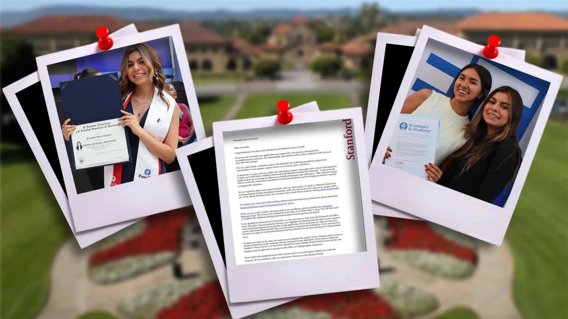 Fernanda Ibarra, es admitida en Stanford para estudiar Symbolic Systems