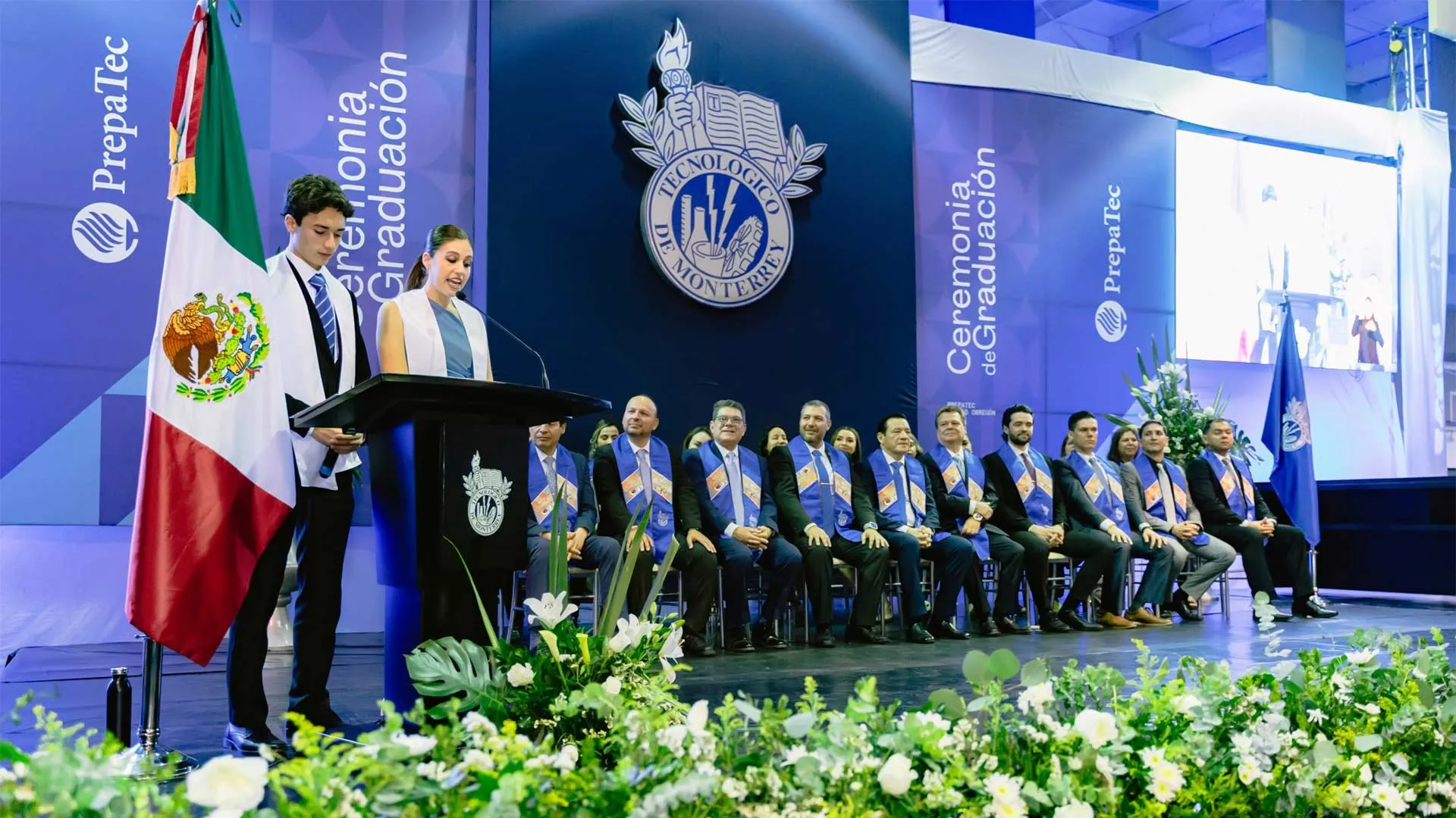 Discurso alumnos en graduación PrepaTec Obregón y Navojoa