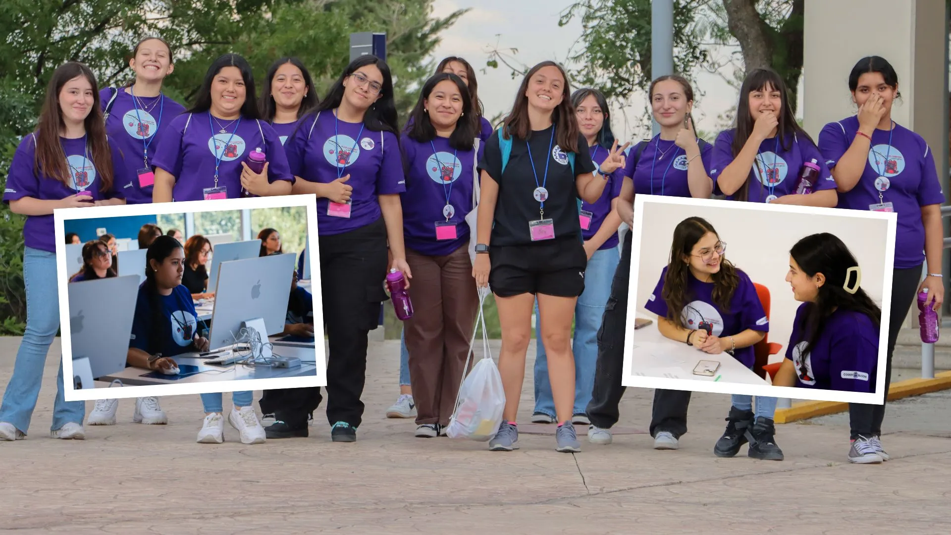 Participantes de exploradoras de código en Laguna, León y Ciudad Juarez