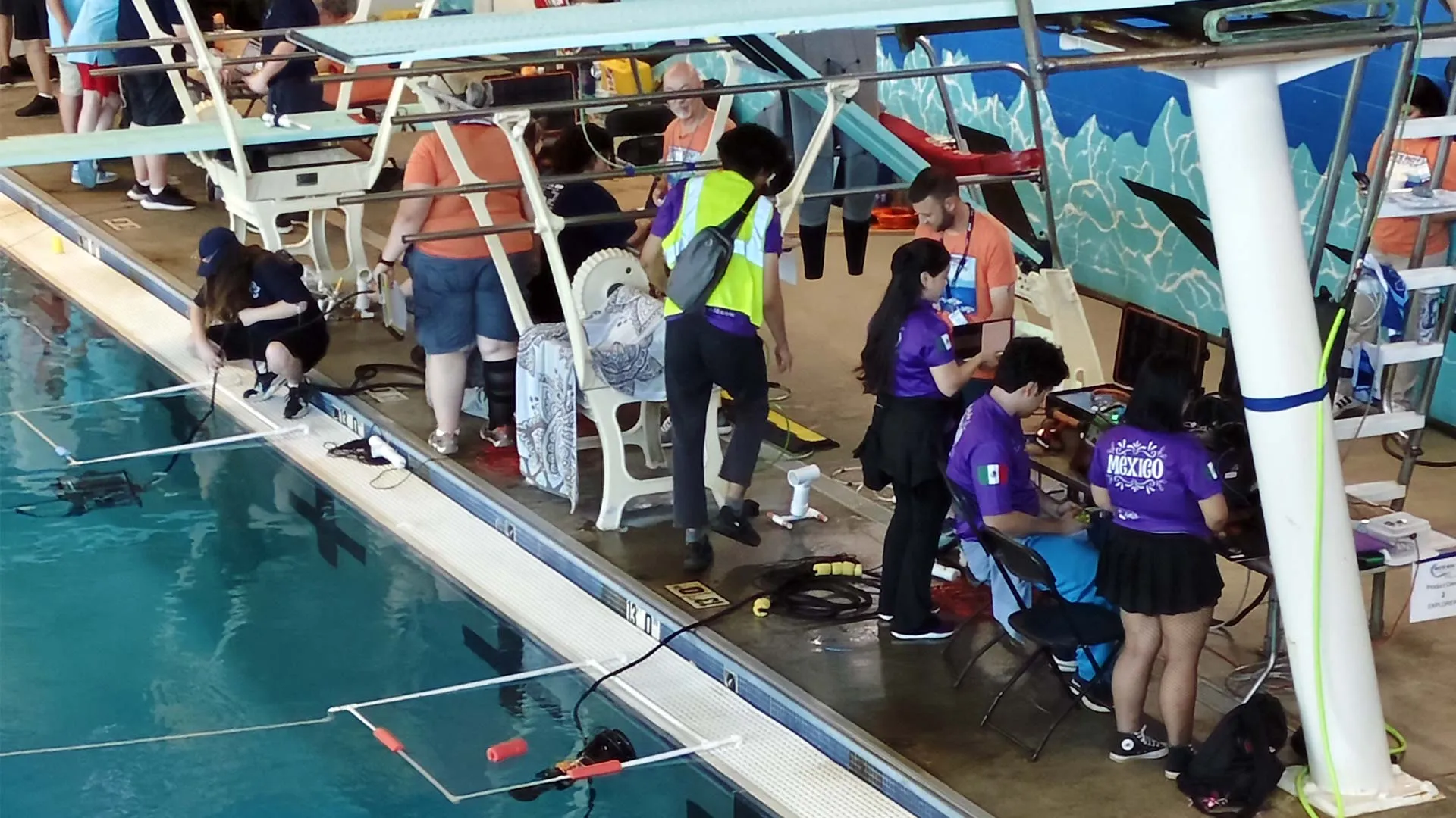 TecXotic, equipo conformado por estudiantes de profesional del Tecnológico de Monterrey campus Cuernavaca participó por novena ocasión en el MATE ROV Competition 2024 World Championship.