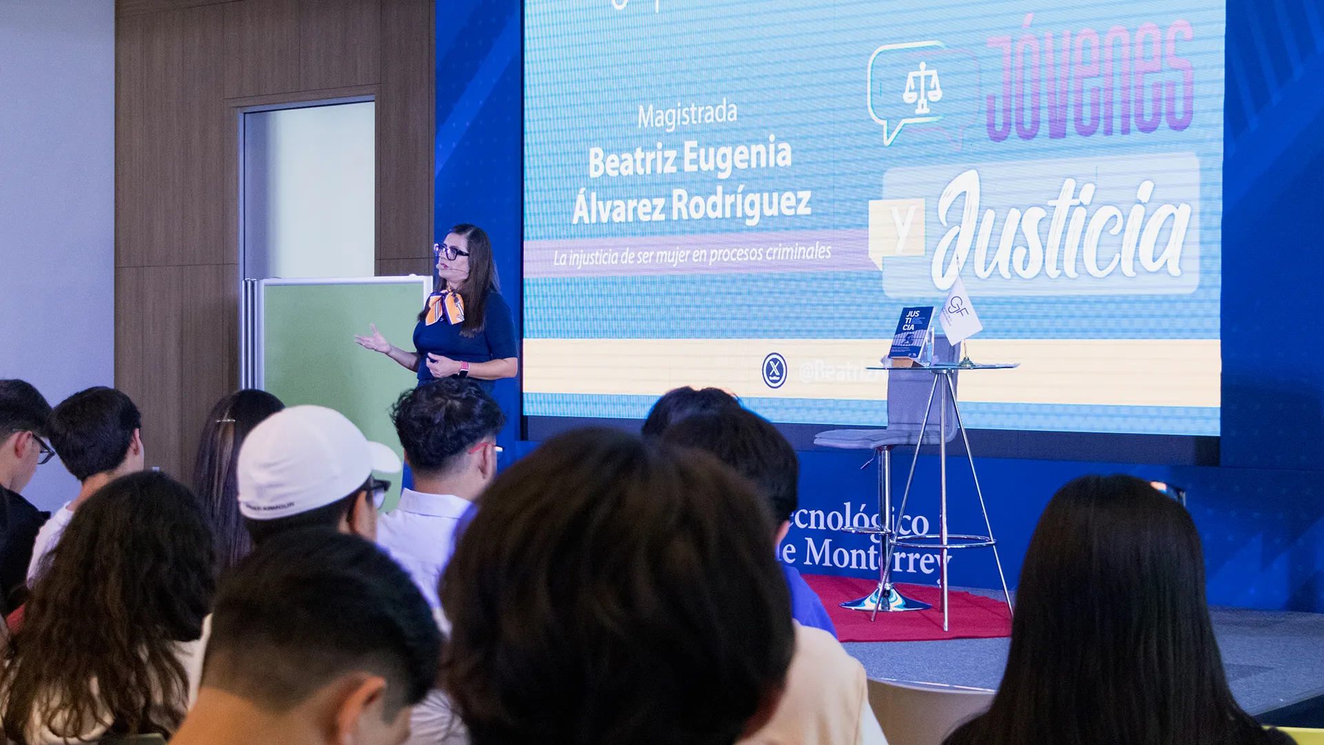 Tec CCM recibe charlas del Poder Judicial