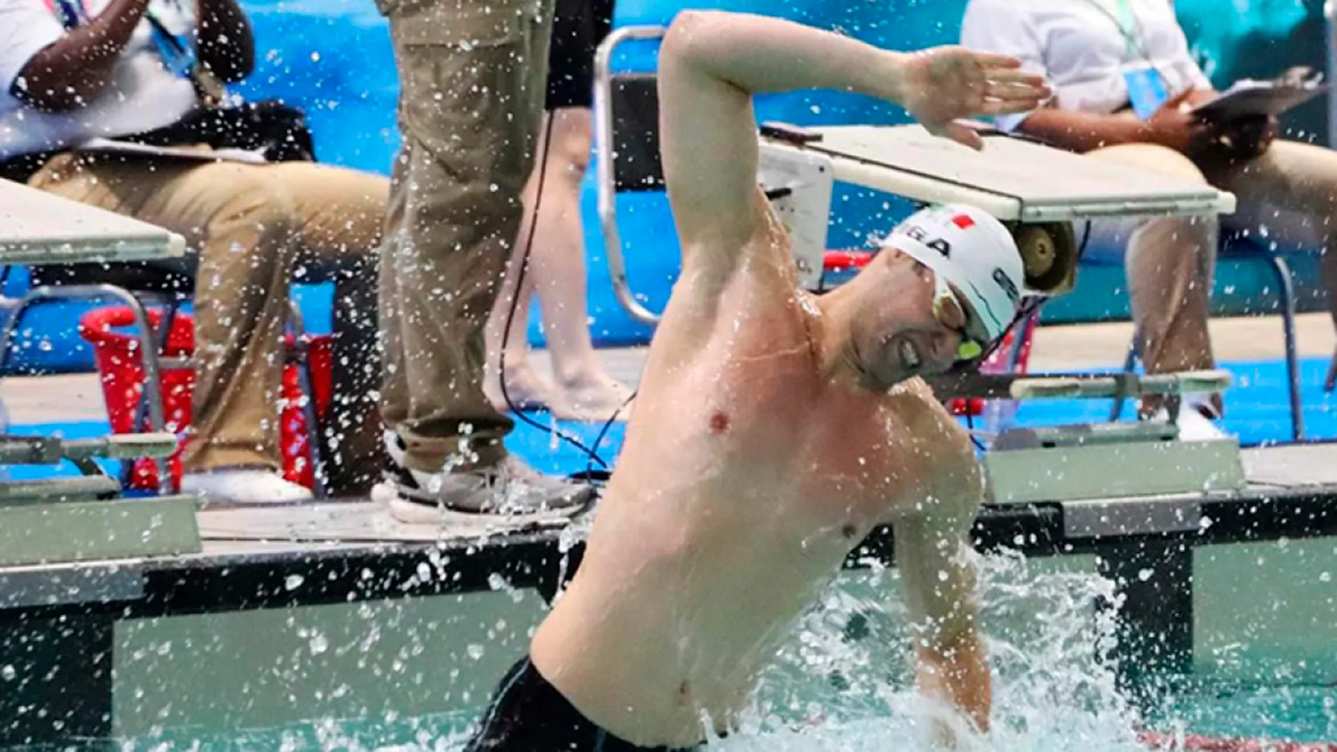Jorge Iga, celebrando triunfo, clasifica a Juegos Olímpicos 2024