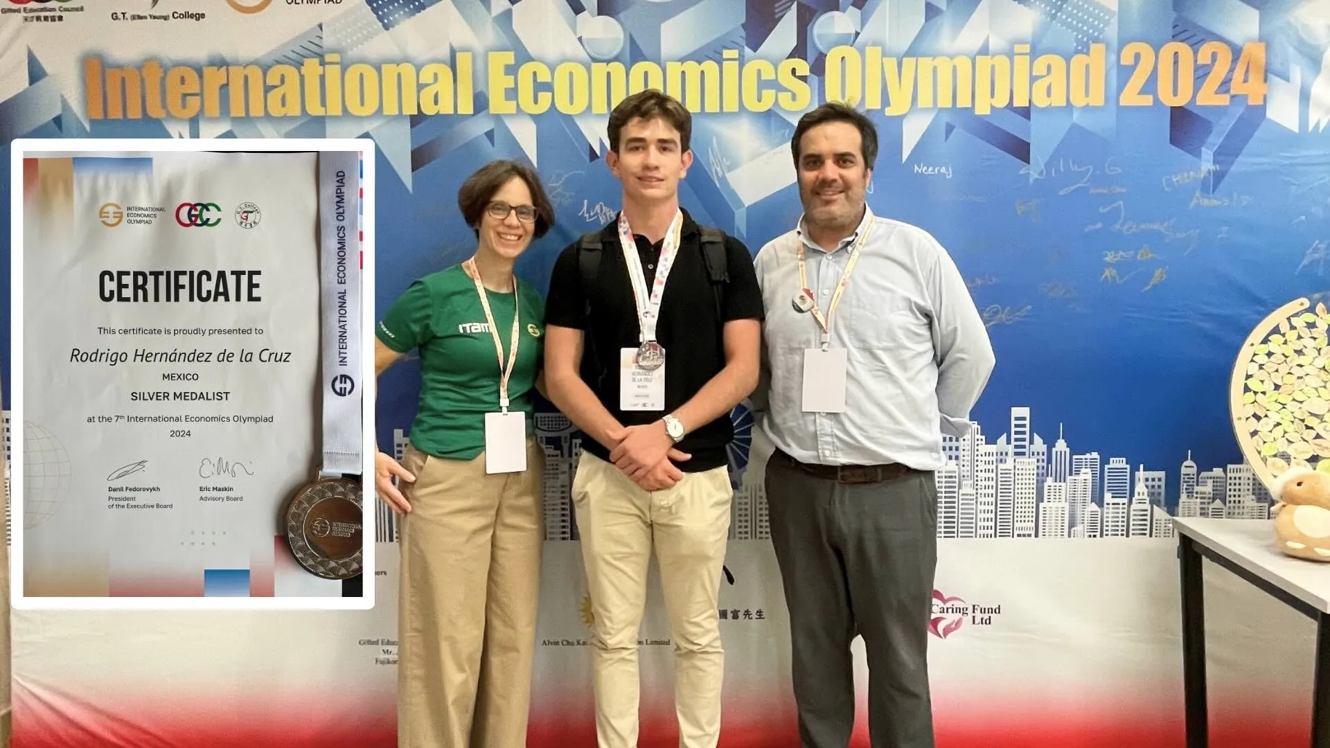 Egresado de PrepaTec Querétaro obtiene medalla de plata en Olimpiada Internacional de Economía en Hong Kong