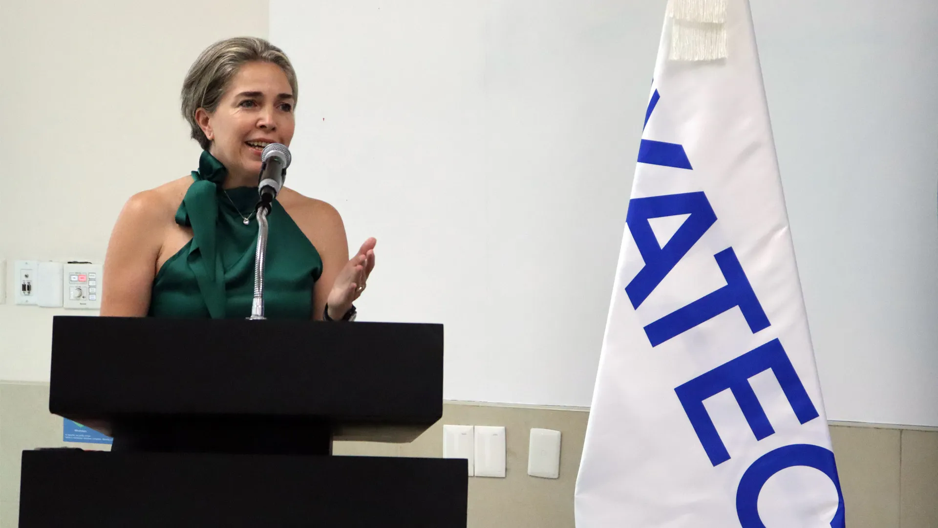 Inés Masallach, egresada del Tec de Monterrey Campus Cuernavaca, fue galardonada con el Premio al Mérito EXATEC 2024 por su destacada trayectoria profesional y contribuciones a la industria.