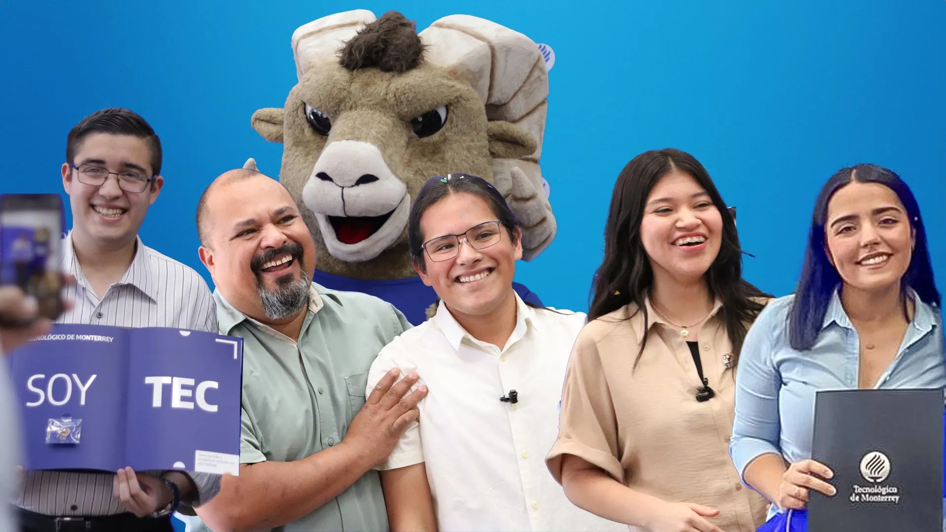 Alumnos ganadores de la beca Líderes del Mañana campus Ciudad Obregón