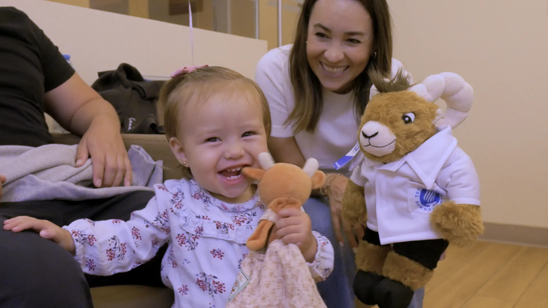 Lena Martín tuvo una broncoaspiración a los siete meses y requirió ser sometida a la terapia ECMO.