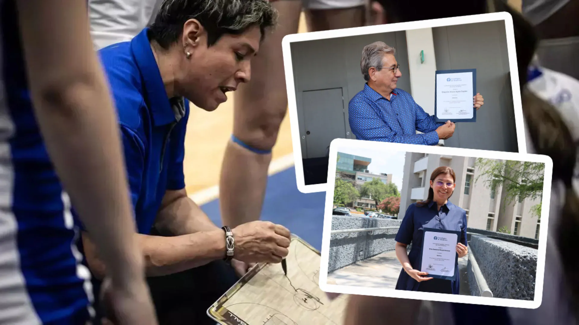 Profesores y formadora LiFE distinguidos en el evento de bienvenida al campus Monterrey.