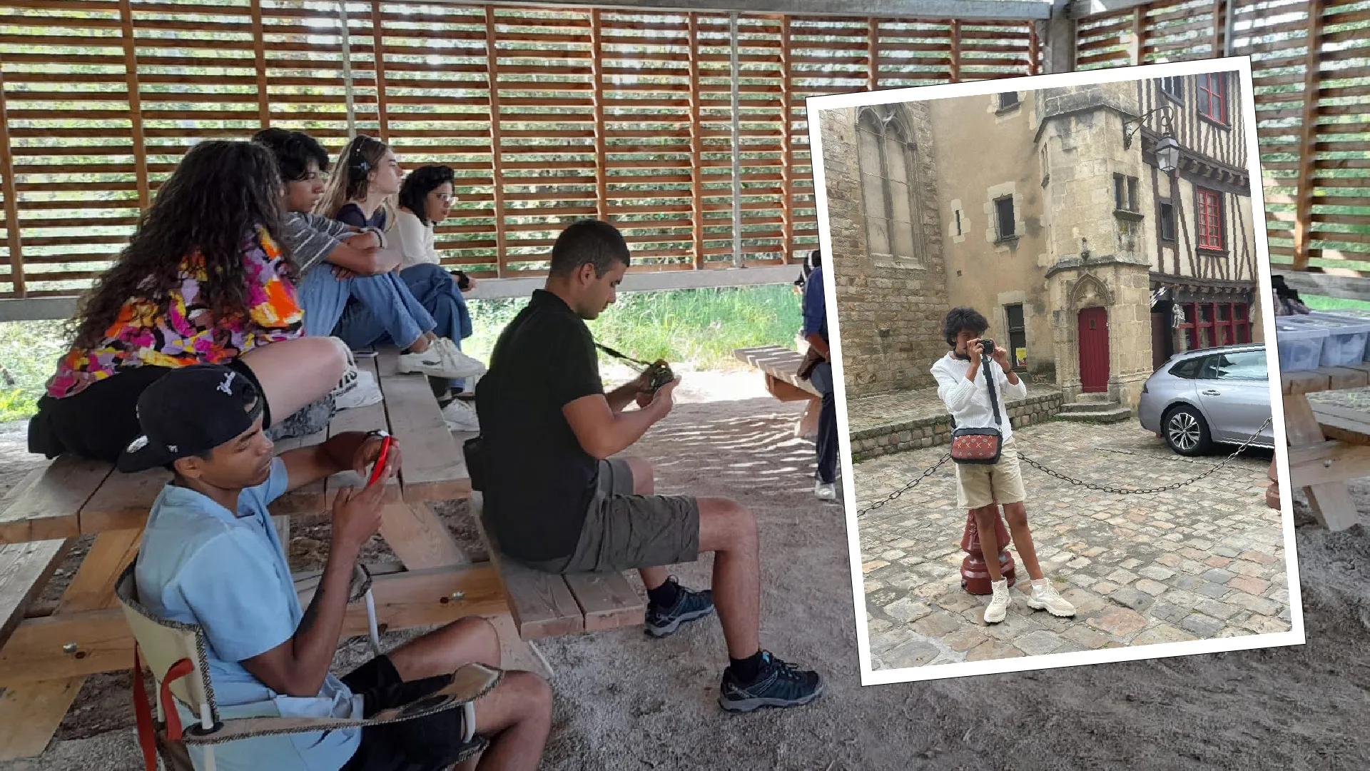 José Camarillo en cursos de fotografía para el voluntariado