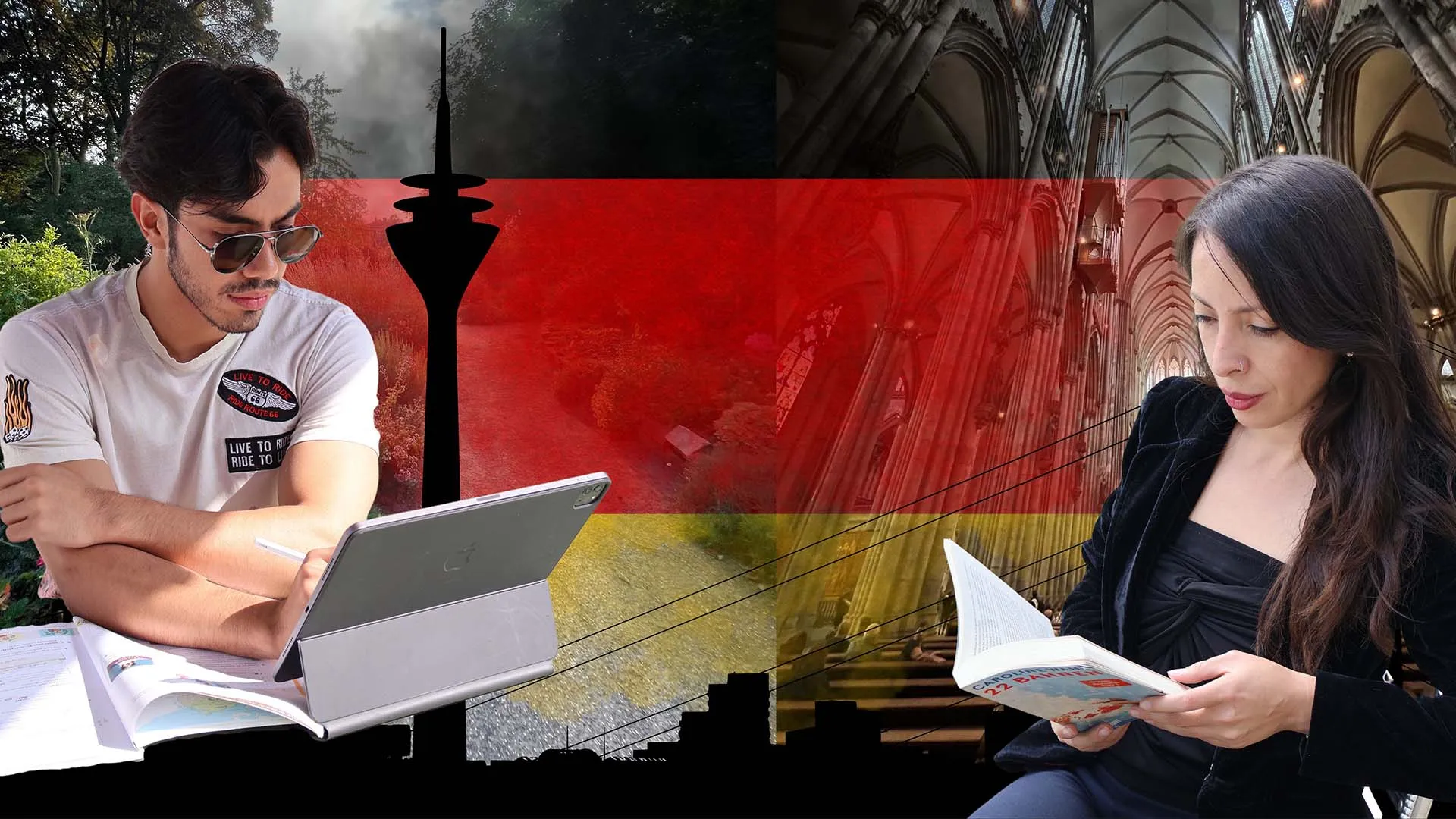 Alumno y maestra del Tec campus Estado de México ganan beca para estudiar en Alemania.