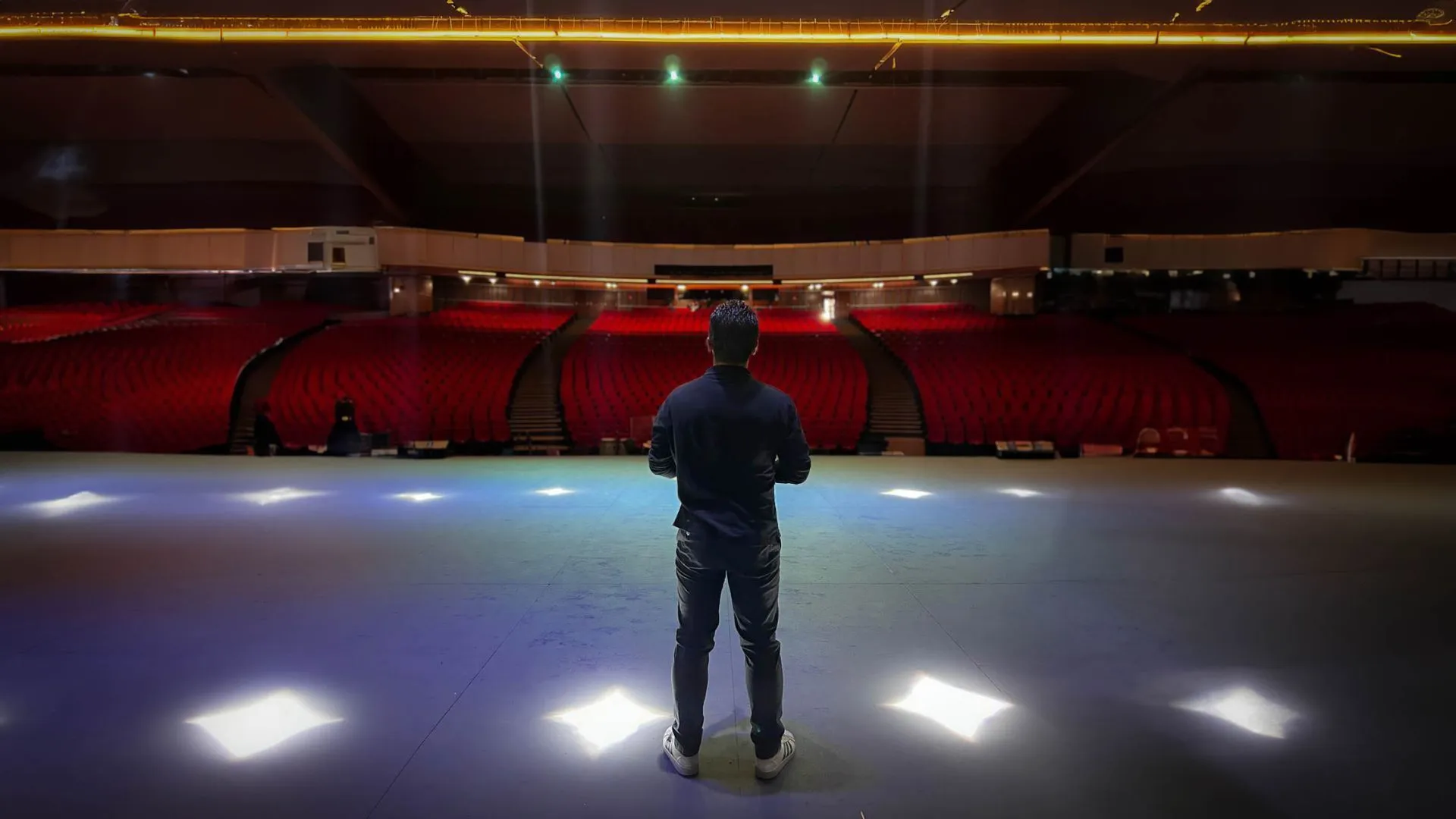 Orlando Ureña en el Auditorio Gota de Plata, junio 2023. Foto: Claudia Morales