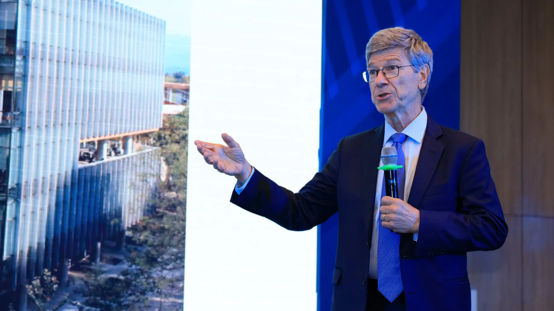 Jeffrey Sachs en Tec Ciudad de México