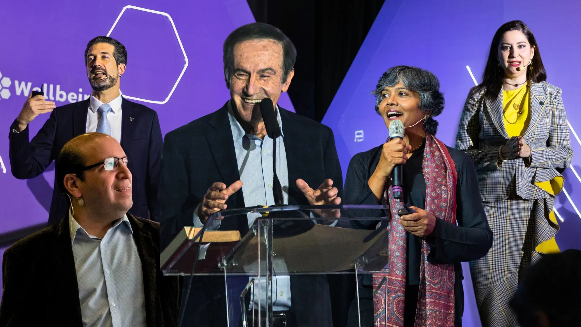 ponentes del Wellbeing 360 2024