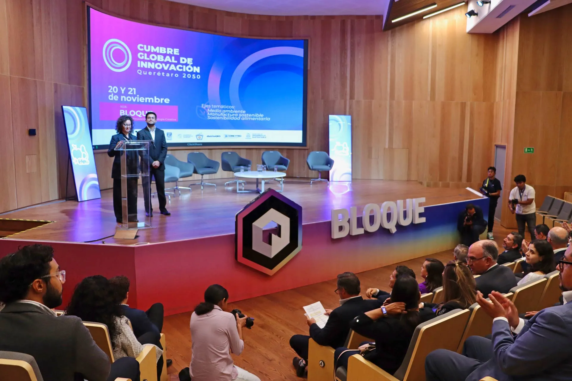 Cumbre Global de Innovación presentó temas como investigación y sustentabilidad