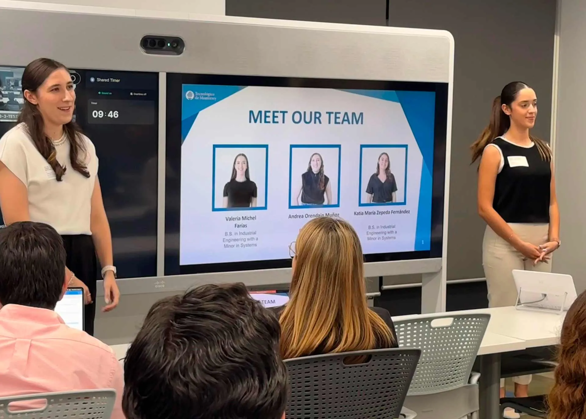 Concurso Cisco que ganaron alumnas del Tec Guadalajara. 