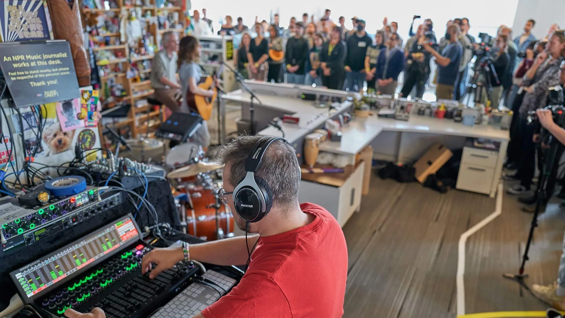 Josh Rogosin fue ingeniero de audio de Tiny Desk. Visitó el Tec, campus Monterrey para dar una charla a alumnos.