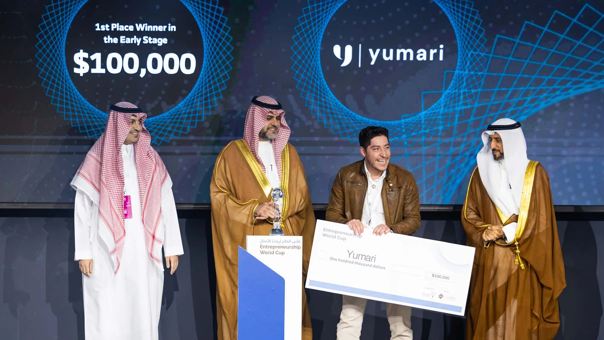 Yumari gana mundial de emprendimiento