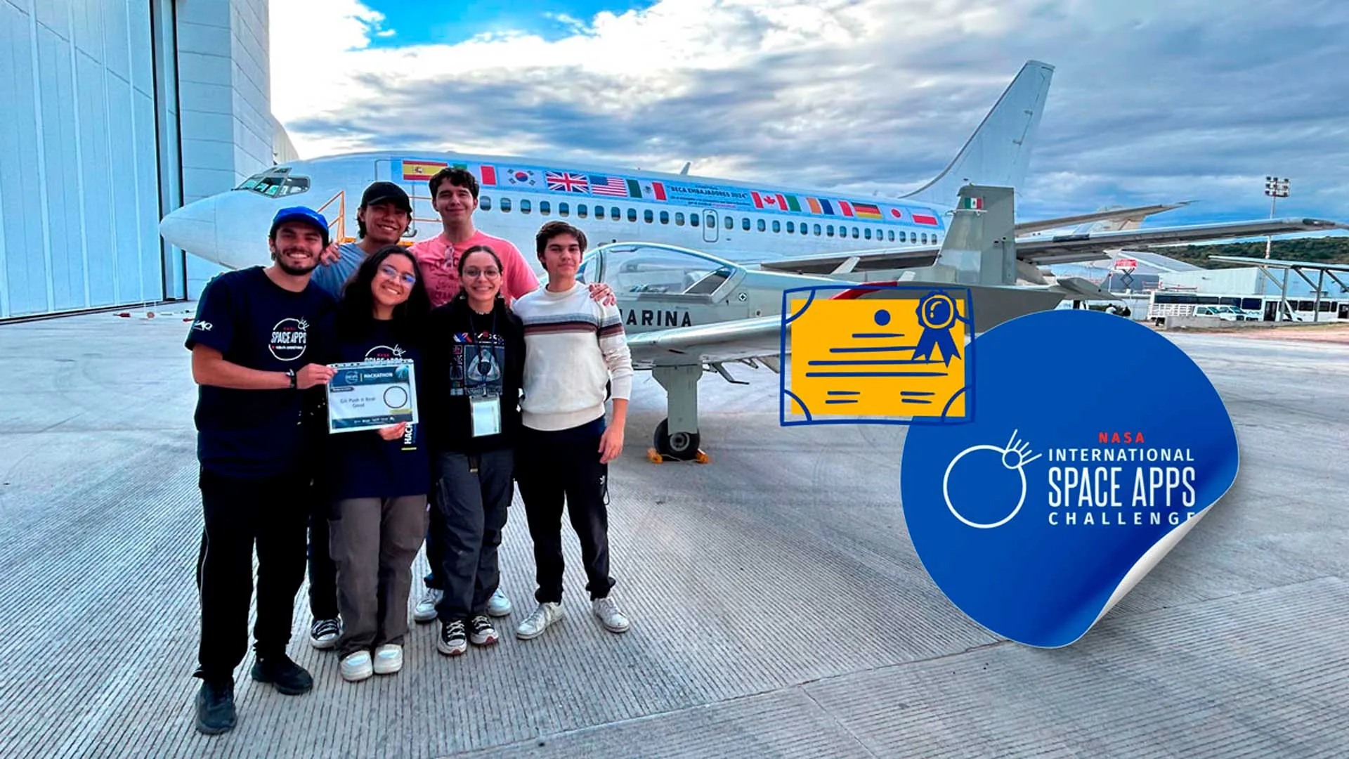 Alumnos del Tec campus Qro son reconocidos en Hackathon de la NASA