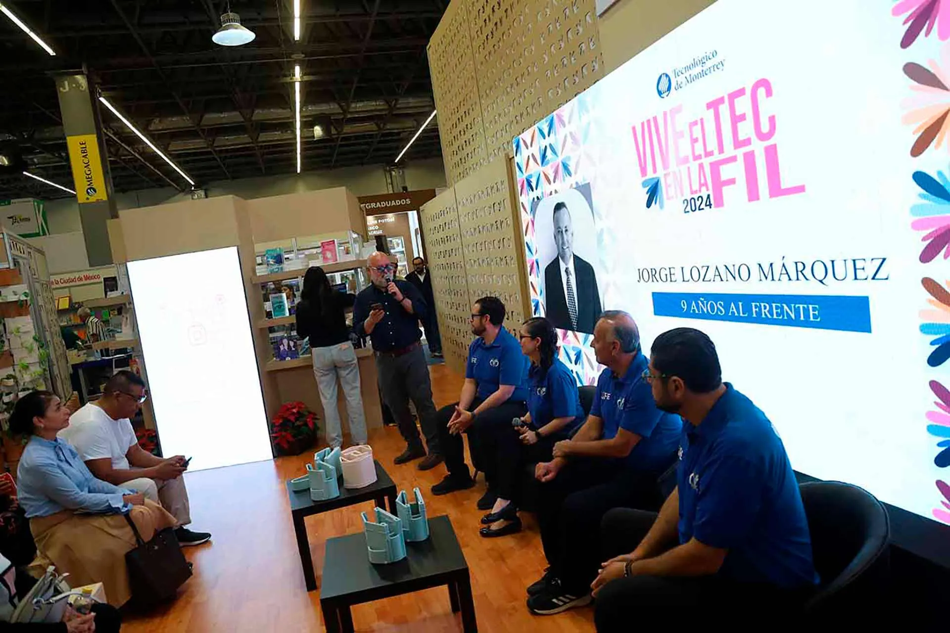 FIL Guadalajara, espacio del Tec en la feria de libro.