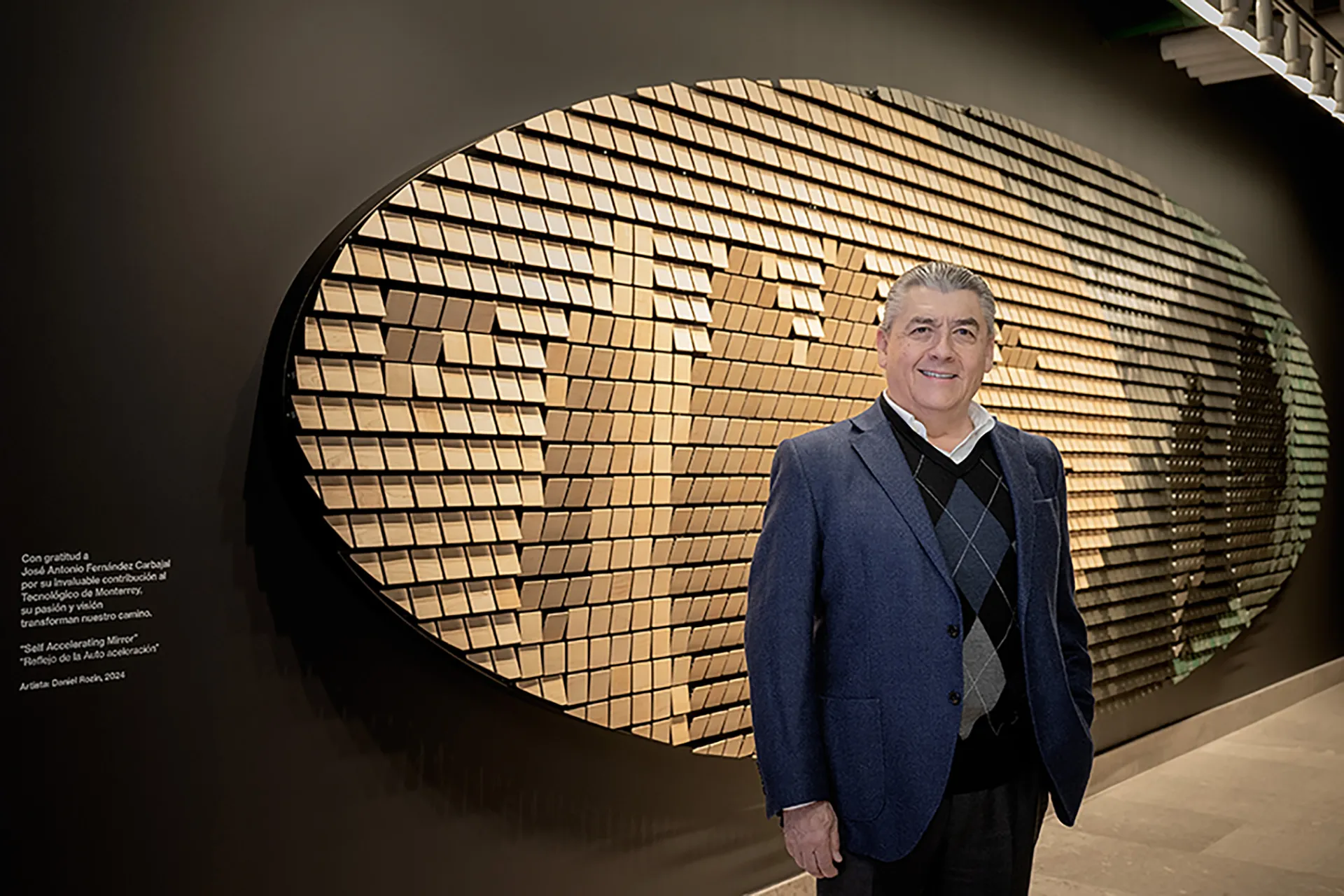 La comunidad Tec rindió homenaje a José Antonio Fernández con obra interactiva