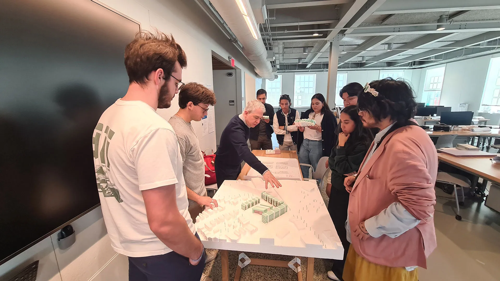 Alumnos Tec en visita a Universidad de Buffalo.