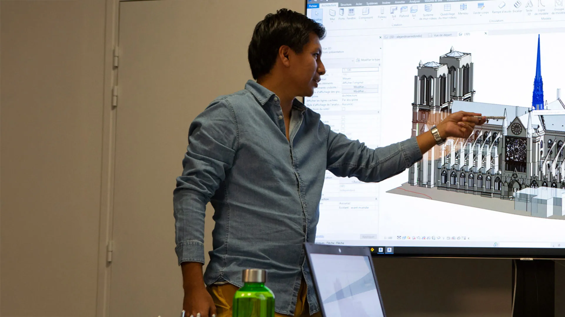 Alejandro Arredondo, EXATEC and the only Latin American to help rebuild Notre Dame