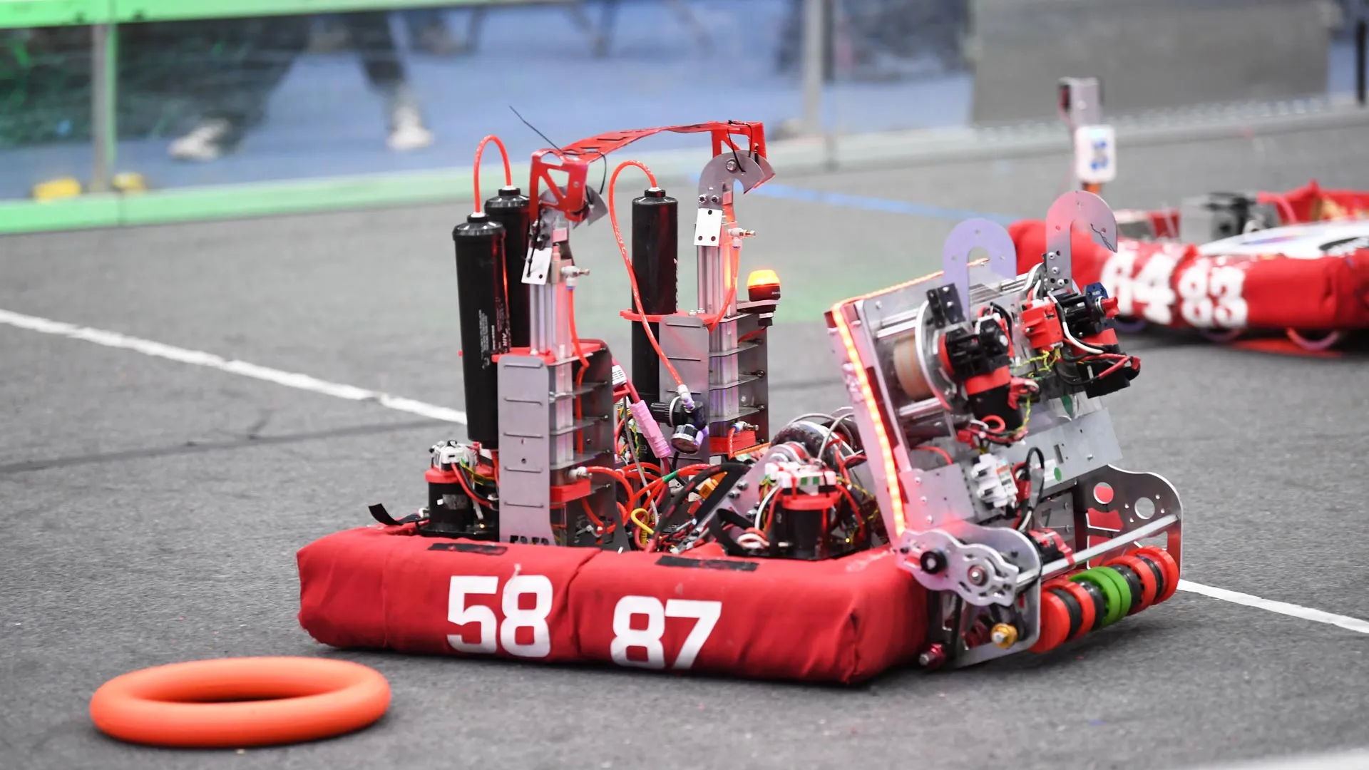 Robot during FIRST Robotics Competition 2024