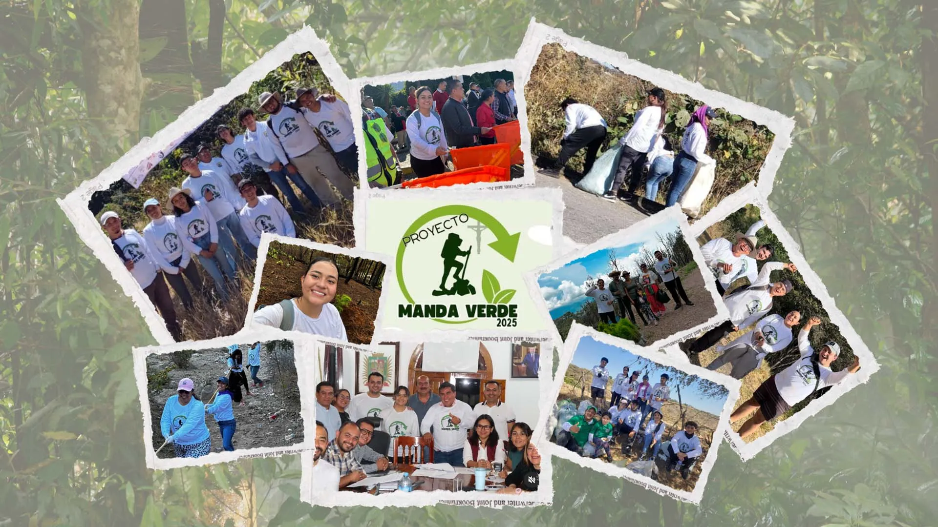 Manda Verde, proyecto social de recolección de basura para contribuir al medio ambiente