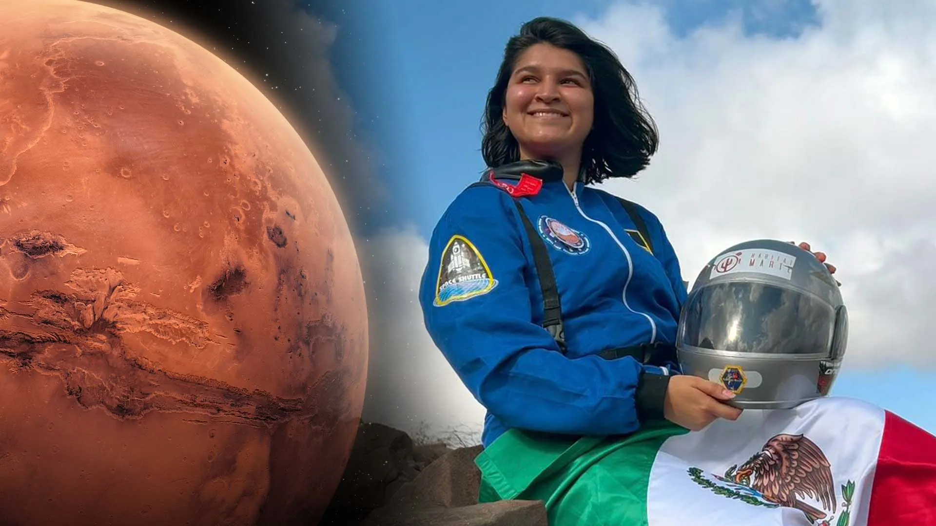 Ivana Millán, la primera biotecnología mexicana en convertirse en astronauta análoga tras representar a México en una misión de simulación a Marte.