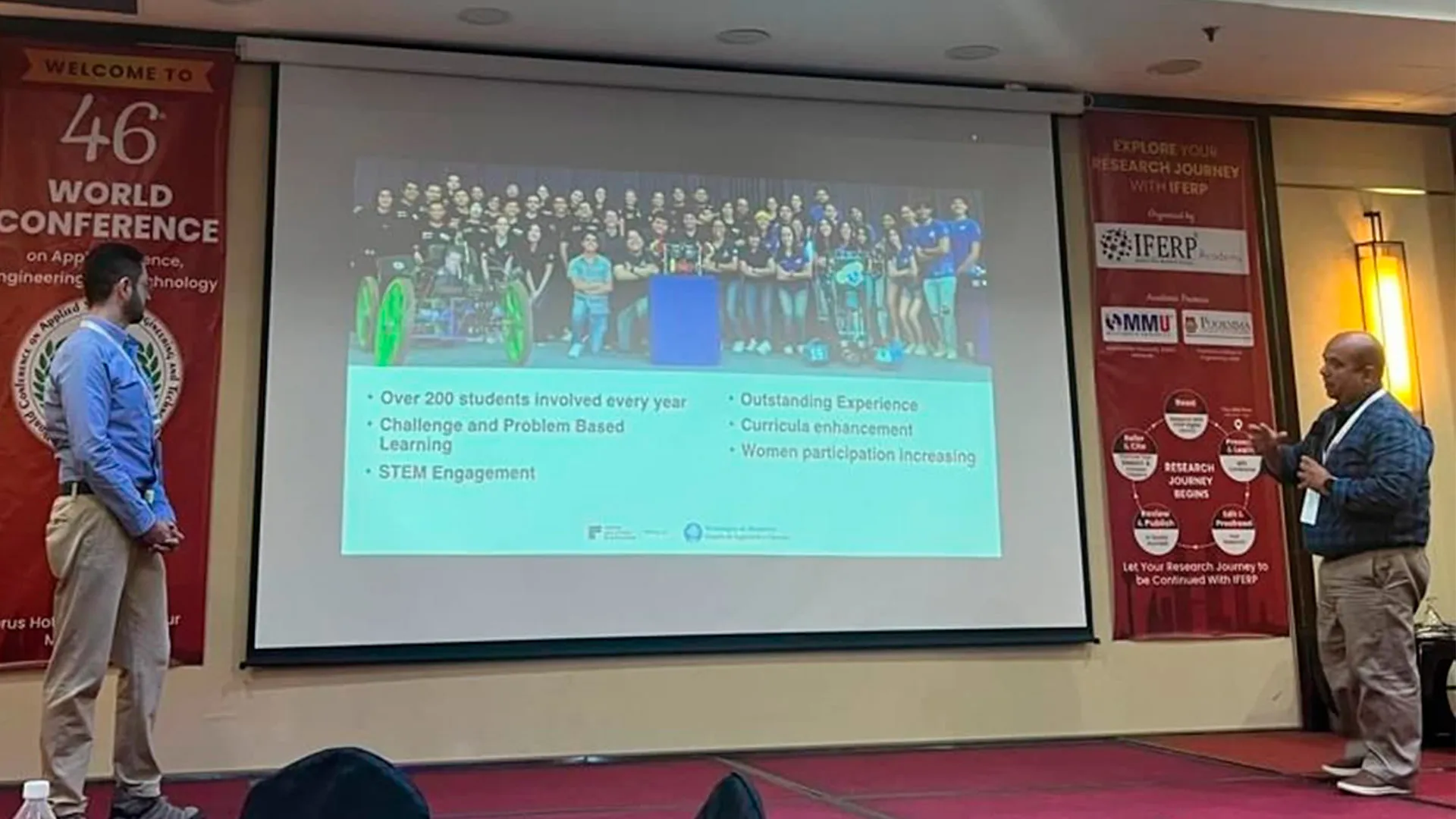 Docentes del Tecnológico de Monterrey, campus Cuernavaca, se llevan premios internacionales por sus proyectos educativos innovadores en una conferencia global celebrada en Kuala Lumpur, Malasia.