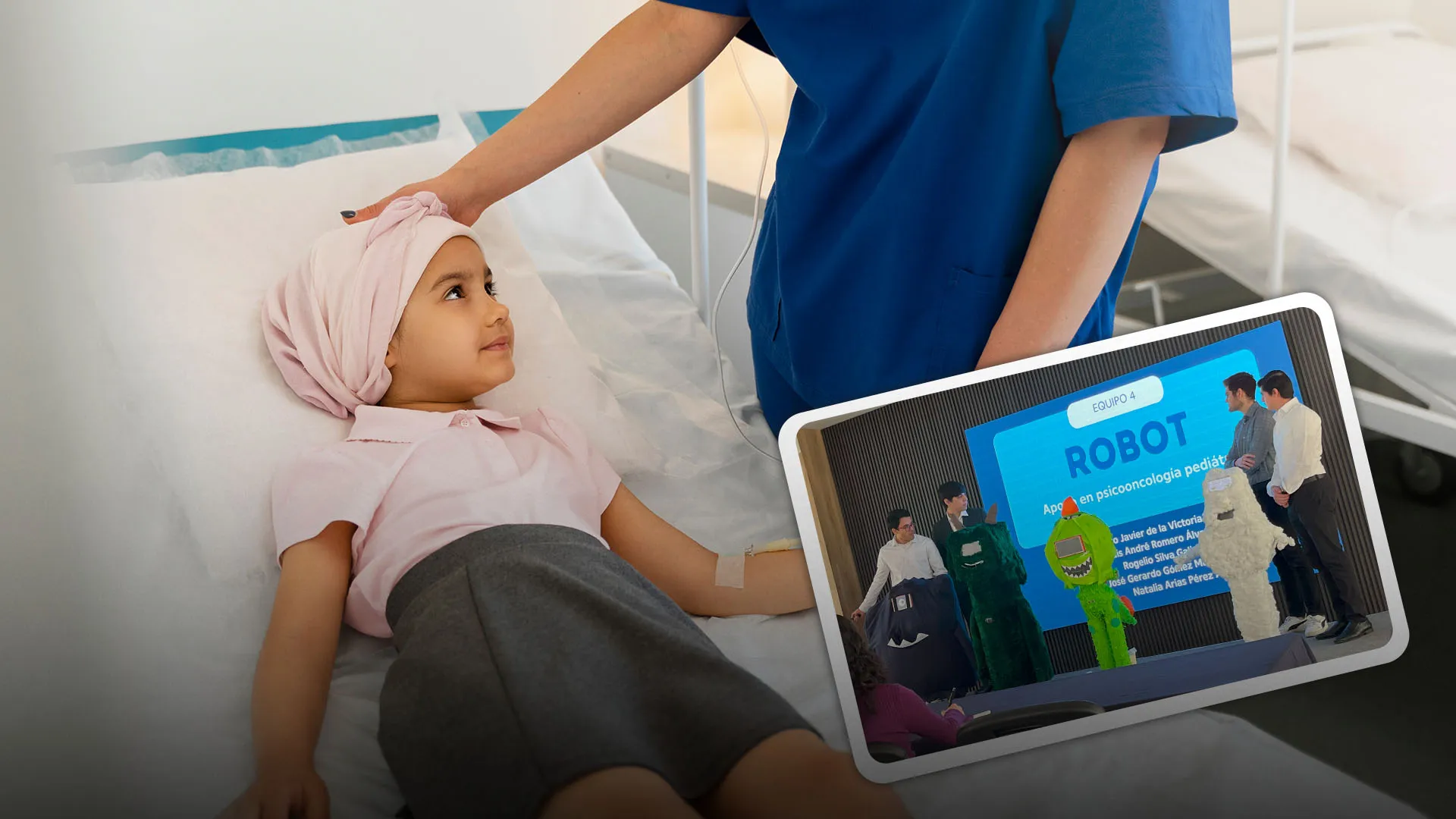 Robots de apoyo emocional para pacientes de oncología