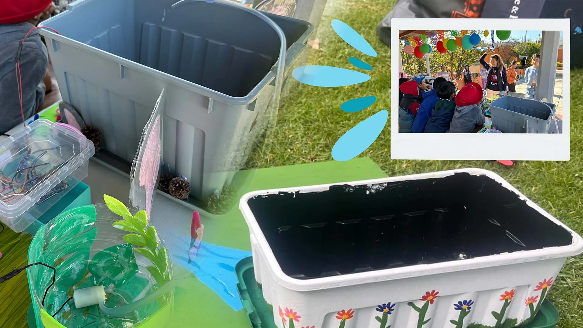 Estudiantes de PrepaTec Esmeralda realizaron la donación de 9 sistemas de riego automáticos diseñados por ellos mismos.