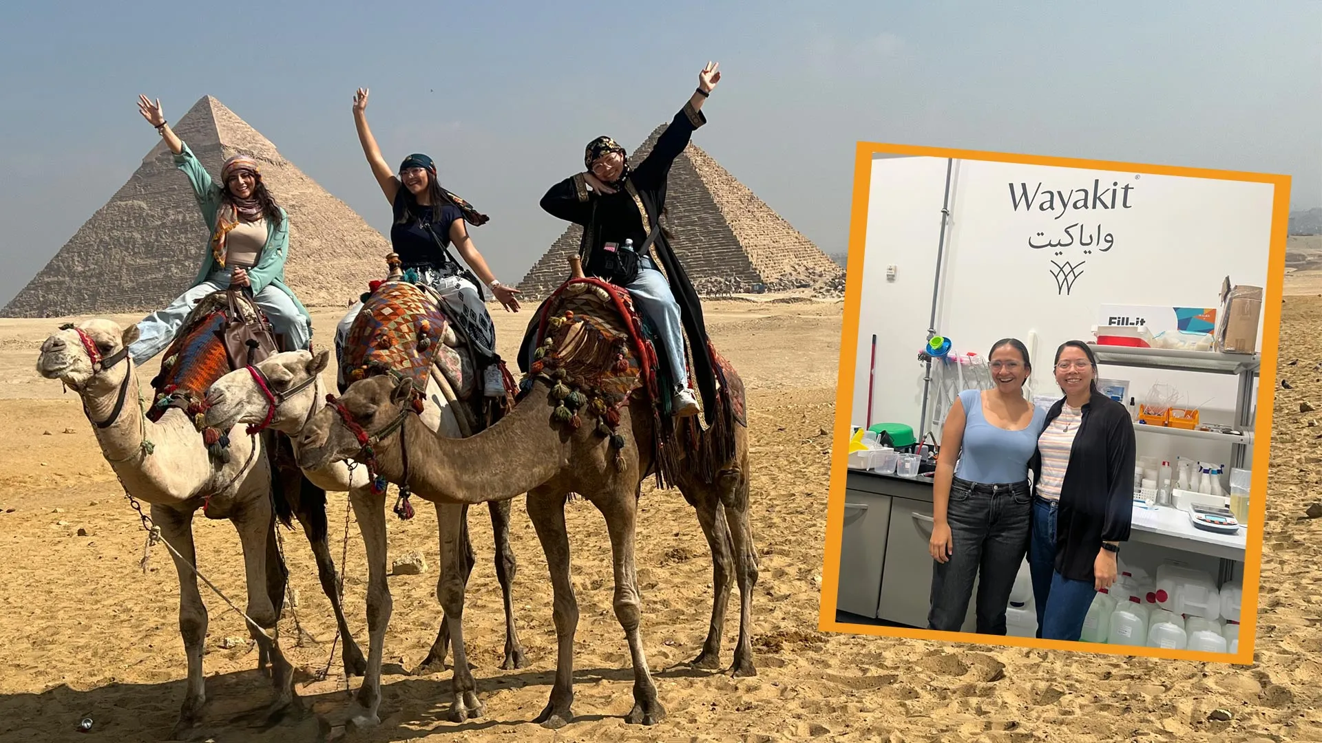 Las estudiantes de ingeniería del Tecnológico de Monterrey en Cuernavaca, Valentina Martínez y Ana Laura García, realizaron estancias profesionales en la empresa de biotecnología en higiene Wayakit con sede en Arabia Saudita.