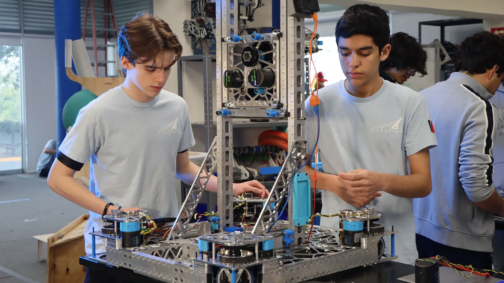 Cyberius, equipo de robótica de PrepaTec Santa Catarina.