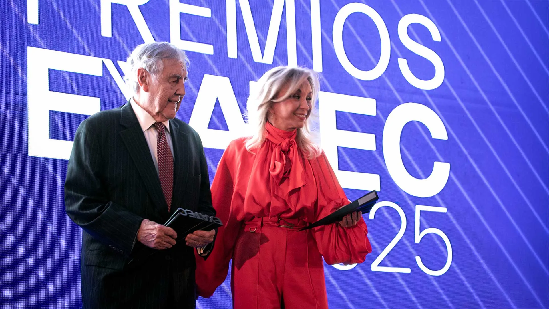 Ganadores 2025 de los Premios EXATEC: Eugenio Clariond y Blanca Treviño