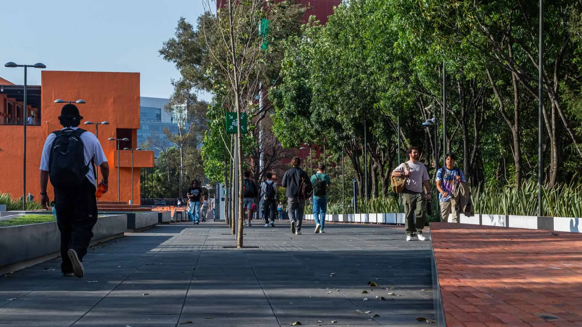 Al aire libre: alumnos Tec estrenan espacio de convivencia en Tec CSF